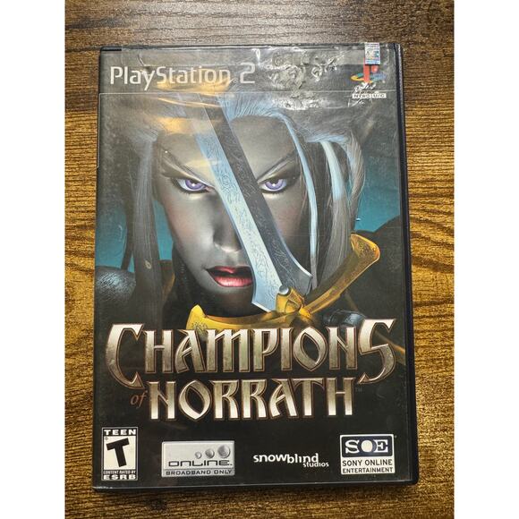 Champions of Norrath PS2 (Sony PlayStation 2, 2004) CIB Complete W Manual TESTED - Picture 2 of 4